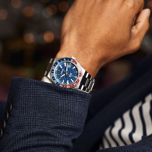 שעון סיטיזן Citizen NB6030-59L לגבר בצבע אדום וכחול