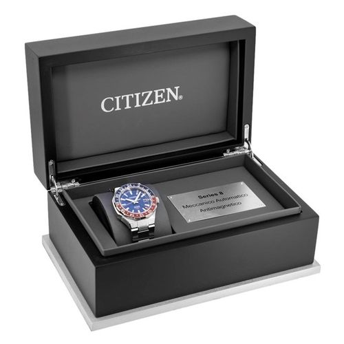 שעון סיטיזן Citizen NB6030-59L לגבר בצבע אדום וכחול