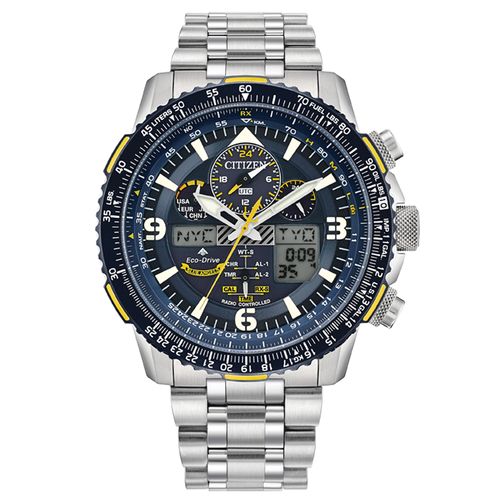 שעון סיטיזן Citizen JY8078-52L לגבר בצבע כסוף וריינבו