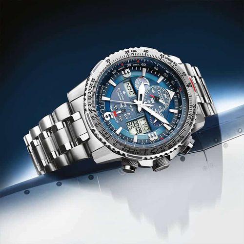 שעון סיטיזן Citizen JY8100-80L לגבר בצבע כסוף וריינבו