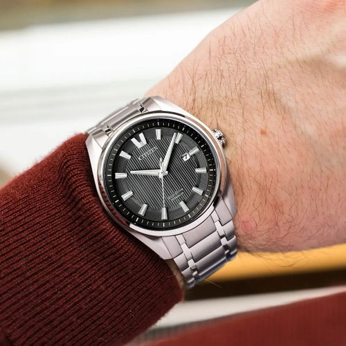 שעון סיטיזן Citizen AW1240-57E לגבר בצבע כסוף