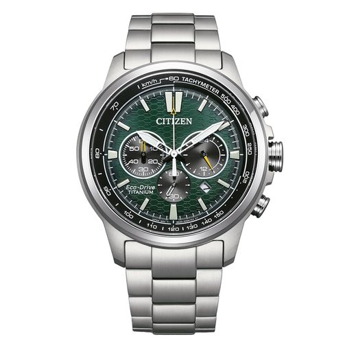 שעון סיטיזן Citizen CA457088X לגבר בצבע ירוק וכסוף
