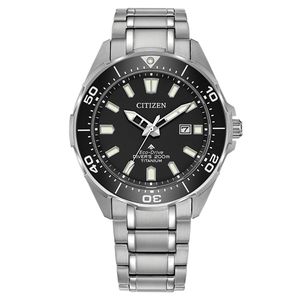 שעון צלילה מקצועי Eco Super Titanium BN0200-81E | סיטיזן Citizen