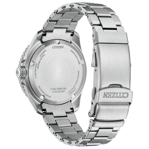 שעון סיטיזן Citizen BN026151E לגבר בצבע כסוף ושחור