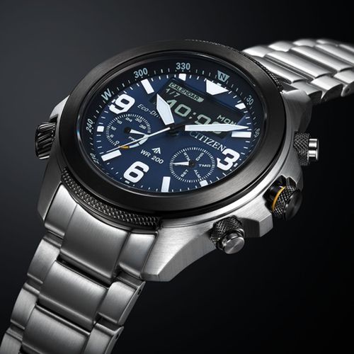 שעון סיטיזן Citizen JV100651L לגבר בצבע כסוף