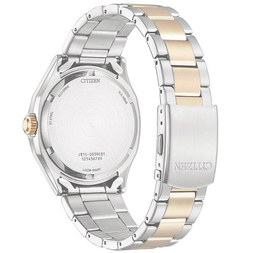 שעון סיטיזן Citizen AW1756-89A לגבר בצבע כסוף ורוז גולד