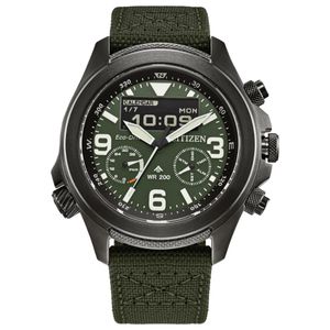 שעון שטח מקצועי MIP סולארי משולב JV1005-02W | סיטיזן Citizen