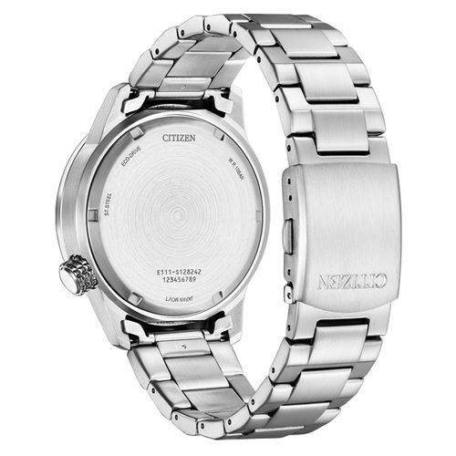 שעון סיטיזן Citizen BM7550-87E לגבר בצבע כסוף ושחור