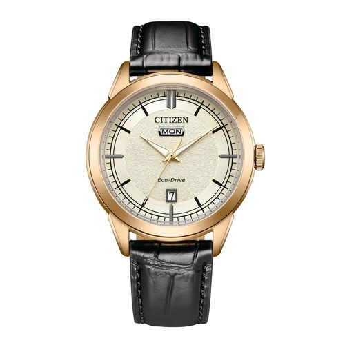 שעון סיטיזן Citizen AW0153-04AC לגבר בצבע זהב ושחור