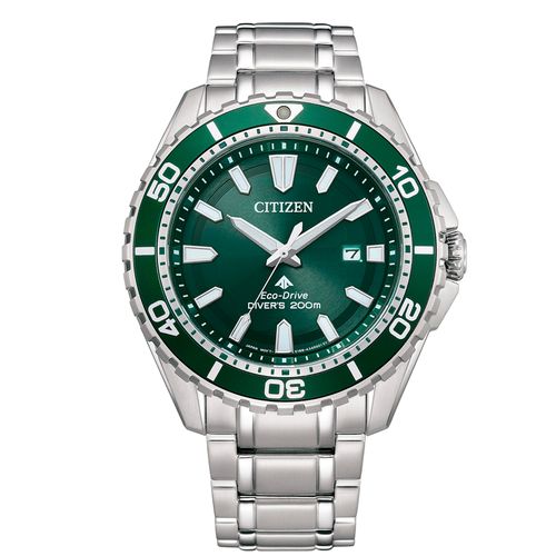 שעון סיטיזן Citizen BN0199-53X לגבר בצבע ירוק וכסוף