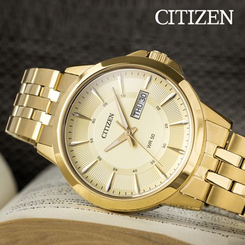 שעון סיטיזן Citizen BF2013-56P לגבר בצבע זהב