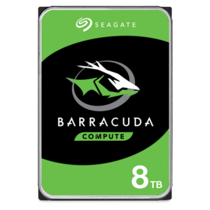 דיסק פנימי | Seagate BarraCuda | 8TB 3.5 5400RPM | 256MB Cache