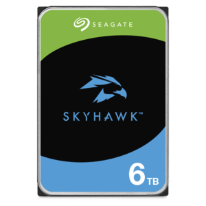 דיסק פנימי | Seagate SKYHAWK | 6TB 3.5 5400RPM | 256MB Cache