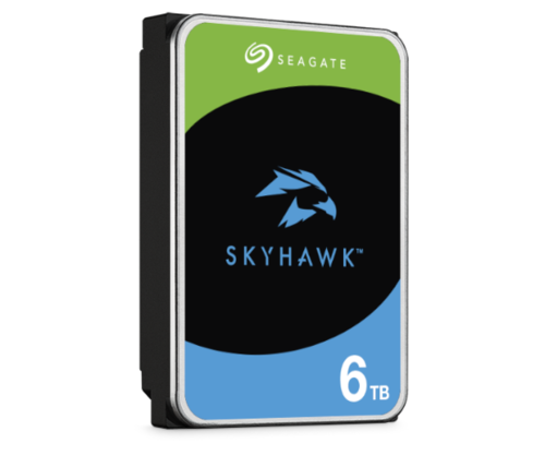 דיסק פנימי | Seagate SKYHAWK | 6TB 3.5 5400RPM | 256MB Cache
