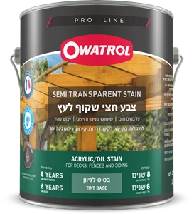צבע לעץ חצי שקוף - אווטרול גוון  איפאה NT-4013