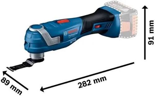 גוף מולטיטול 18V נטען Bosch GOP 185 LI בוש