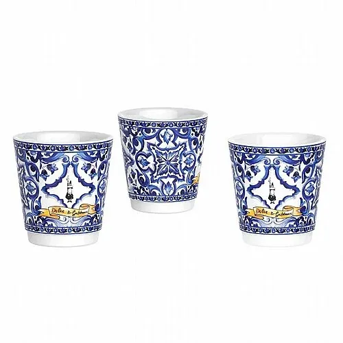 קופסת מתנה מעוצבת Bialetti Dolce&Gabbana Blu Mediterraneo