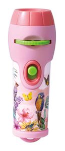 ערכת פנס מקרן 24 תמונות - גן פרחים וציפורים