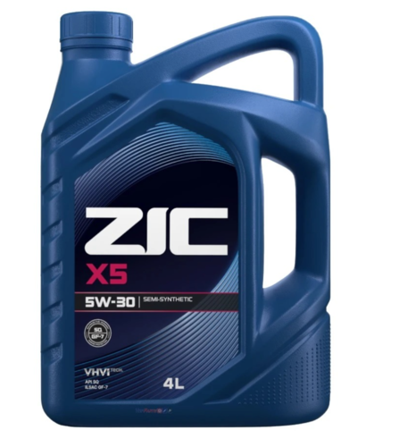שמן מנוע חצי סינטטי 4 ליטר XZIC X5 5W-30