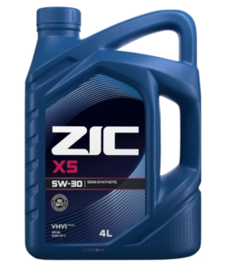 שמן מנוע חצי סינטטי 4 ליטר XZIC X5 5W-30