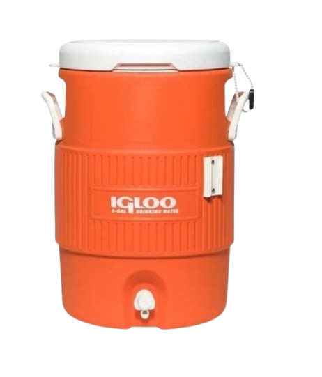 מיכל מים קשיח + שרוול 37.9 ליטר 400 SERIES כתום - Igloo
