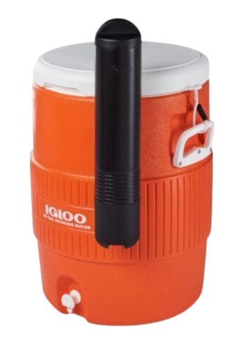 מיכל מים קשיח + שרוול 37.9 ליטר 400 SERIES כתום - Igloo