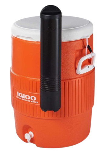 מיכל מים קשיח + שרוול 37.9 ליטר 400 SERIES כתום - Igloo