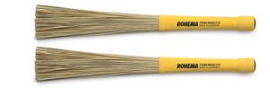 מברשות קש לתופים 618155 Flat Straw Brushes מבית ROHEMA