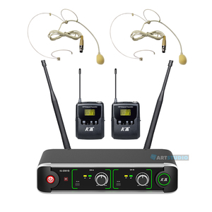 זוג מיקרופונים מדונה UHF דגם: ICM IU-2081-IL-H