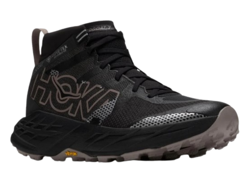 נעלי טיולים וריצה לגברים Speedgoat 7 Hike GTX שחור/אפור אבן - Hoka 