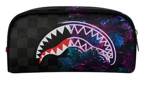 ספרייגראונד קלמר ג'ונגל ניאון מרכז הכריש | SPRAYGROUND Neon Jungle Shark Central Pouchette