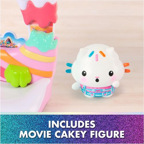 בית הבובות של גבי מרפסת הפינוק המתוק של Cakey Cat