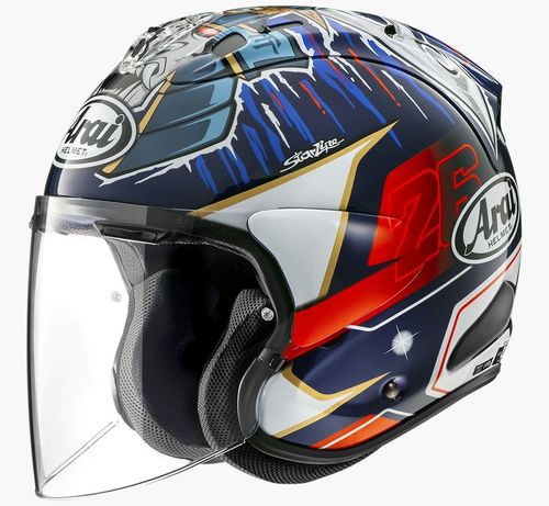 קסדת 3/4 אראי צבעונית – ARAI SZ-R EVO Pedrosa Shogun