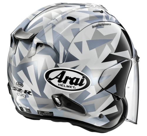 קסדת 3/4 אראי שחור אפור– ARAI SZ-R EVO Mimesis White