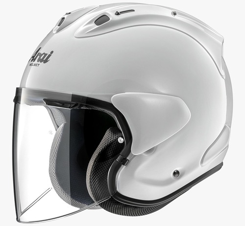 קסדת 3/4 אראי לבן מבריק– ARAI SZ-R EVO Pedrosa Shogun