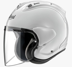 קסדת 3/4 אראי לבן מבריק– ARAI SZ-R EVO Pedrosa Shogun