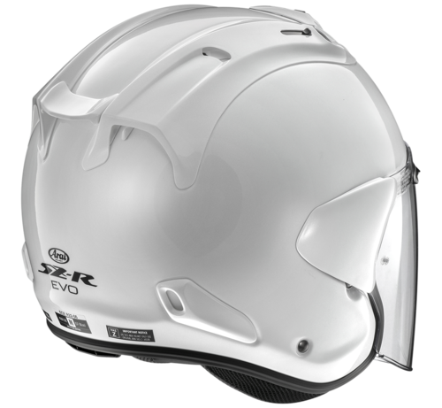 קסדת 3/4 אראי לבן מבריק– ARAI SZ-R EVO Pedrosa Shogun