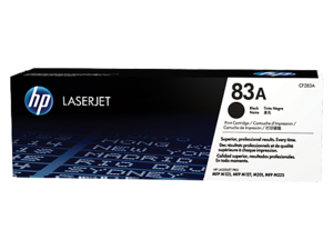 טונר לייזר מקורי HP CF283A 83A (1,500 דפים)