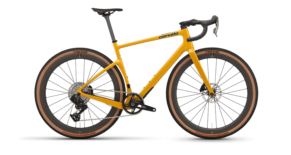אופני גראבל סרבלו צהוב - CERVELO ASPERO RIVAL XPLR AXS 1 MARIGOLD