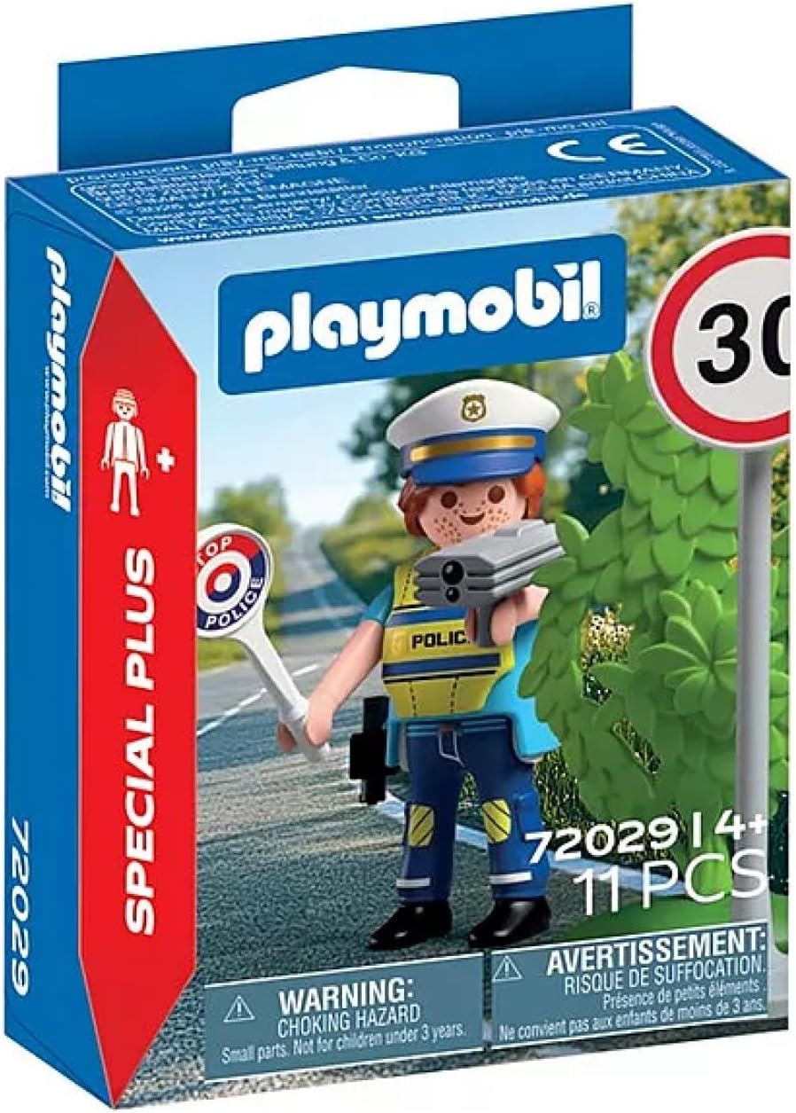 פליימוביל 72029 - שוטר עם מצלמת מהירות