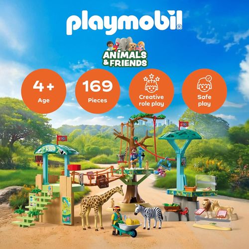 פליימוביל 72070 - גן חיות: פארק טיפוס במתחם הג'ונגל