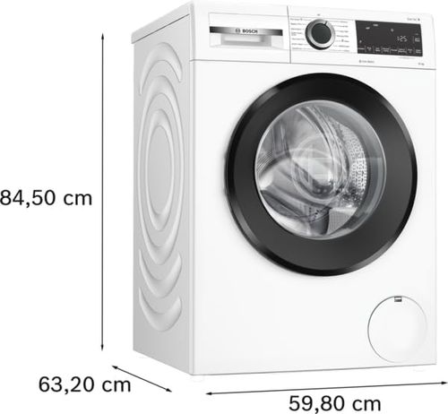 מכונת כביסה פתח חזית Bosch Series 6 10 kg דגם WGG254Z0GB – דירוג אנרגטי A, 1400 סל