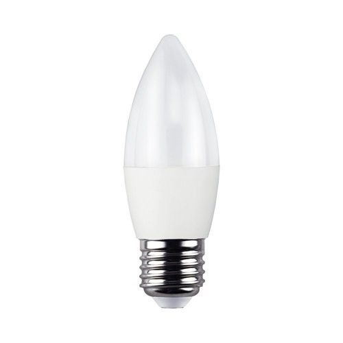 נר D.L E27 7W LED חלבי