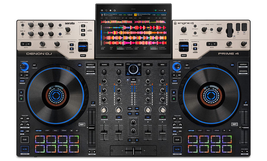 קונטרולר עצמאי מתקדם - DENON DJ - Prime 4 G2