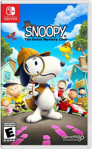 Snoopy Great Mystery Club Nintendo Switch