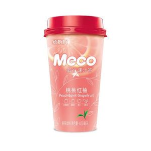 משקה תה קר בטעם אפרסק ואשכוליות 400 מ"ל MECO