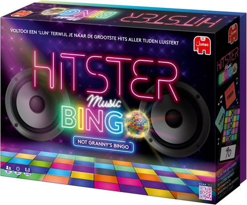 היטסטר בינגו Hitster Bingo בעברית - משחק בינגו מוזיקאלי קצבי (ממש לא כמו של בית אבות) 4