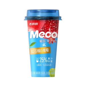 משקה תה קר בטעם רימון וענבים 400 מ"ל MECO