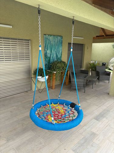 קן ציפור צבעוני בקוטר 105ס