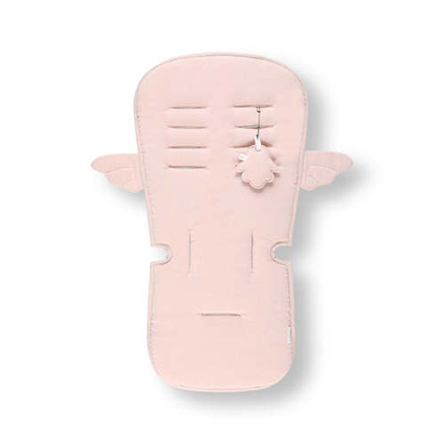 ריפודית מעוצבת מבד פוינטל מיננה ורוד Minene Pink